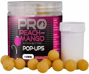 Pop Up Boilies Fluoro Peach Mango 60g 14mm